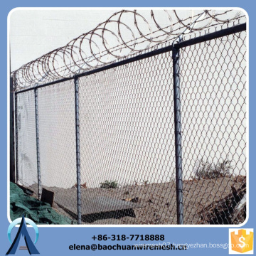 2015 China sale Cheap garden fencing/Cheap chain link fencing/PVC coated chain link fence panels